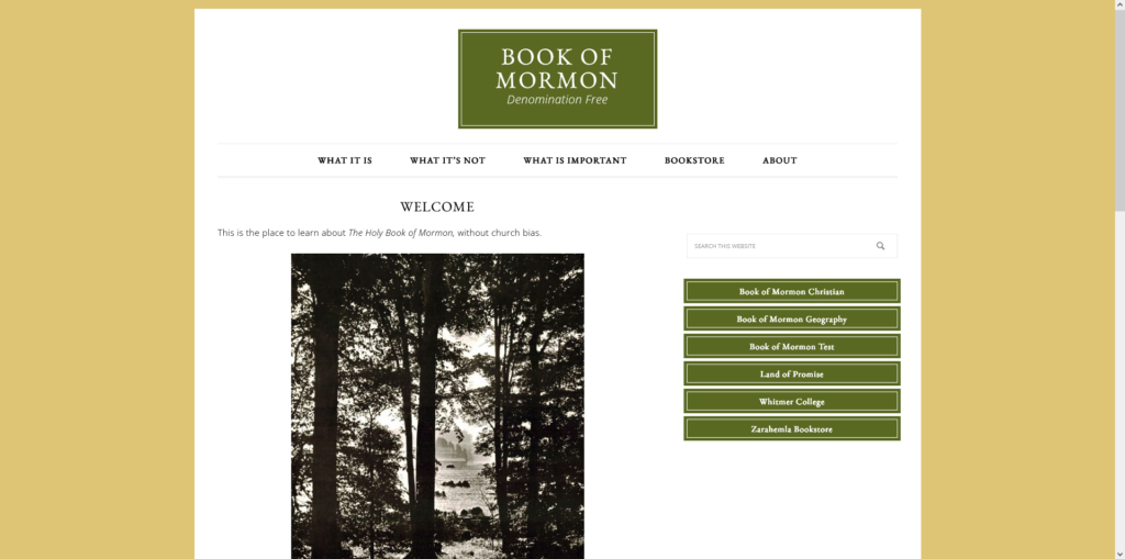 WEBSITE Book of Mormon