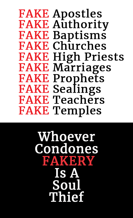 MORMON FAKERY